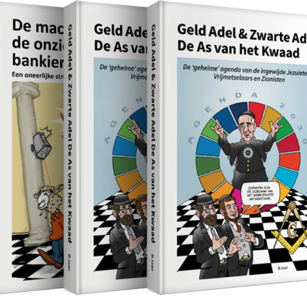 Drie boeken - paperback (zelf samenstellen)